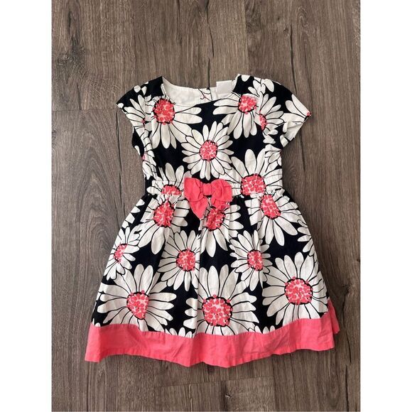 Gymboree Girls' Toddler Daisy Print Poplin Dress size 18-24 - Picture 1 of 3
